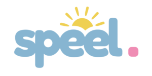 Speel Logo with Speel Pink 1080 x 554