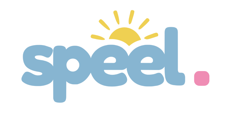Speel Logo with Speel Pink 1080 x 554